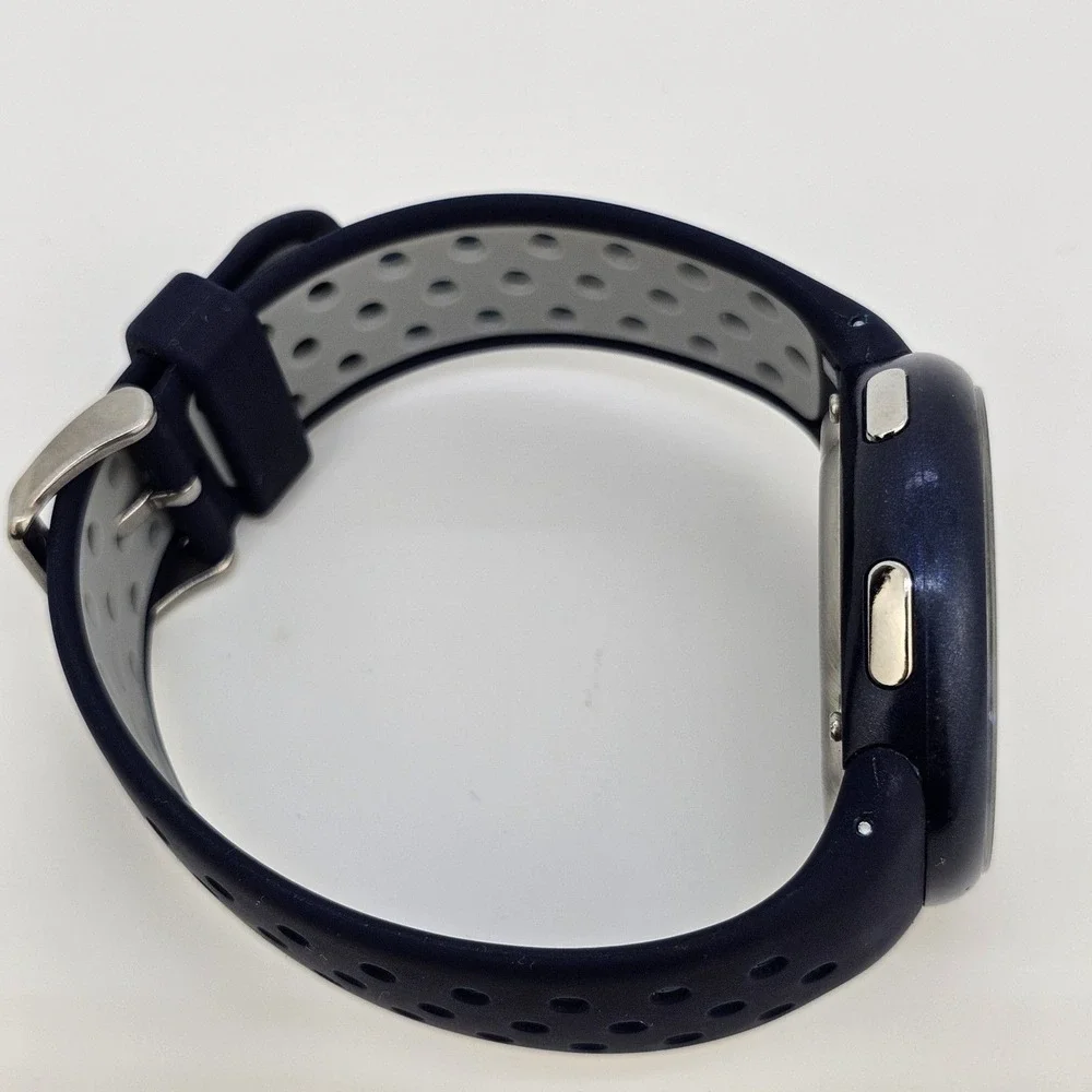 Armitron Digital Men's Watch 43MM Dark Blue‎ Case Dark Blue Gray Plastic Bands